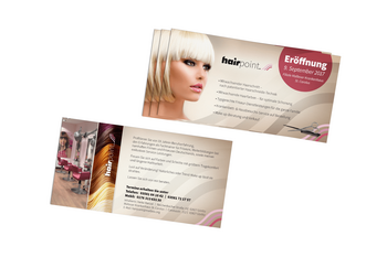 Flyer Neueröffnung Filiale Hairpoint Görlitz