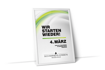 Plakaterstellung Görlitz Neueröffnung Schwind's Erben 2017