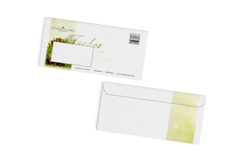 Briefumschlag Görlitz Weihnachten Modehaus Schwind's Erben 2012