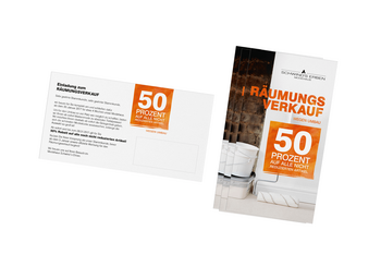 Werbepostkarte Görlitz Räumungsverkauf Schwind's Erben 2016