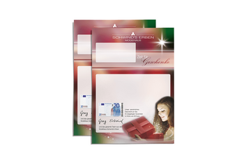 Briefpapier Görlitz Modehaus Schwind's Erben Weihnachten 2011
