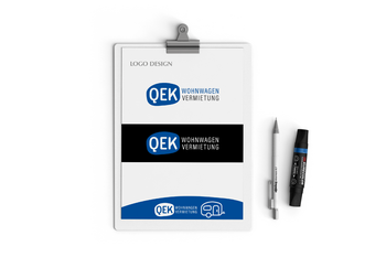 Logoerstellung QEK Wohnwagen Vermietung Zittau