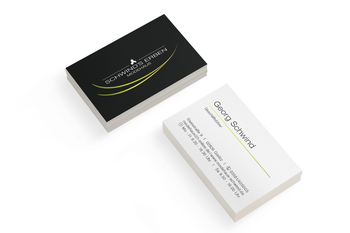 Visitenkarte Görlitz Modehaus Schwind's Erben