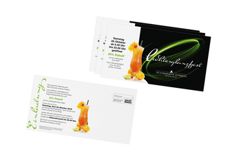 Werbepostkarte Görlitz Einladung Lichterglanzfest Schwind's Erben 2019