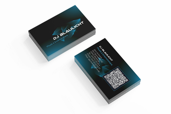 Visitenkarte DJ Blaulicht Jens Schrenk Boxberg