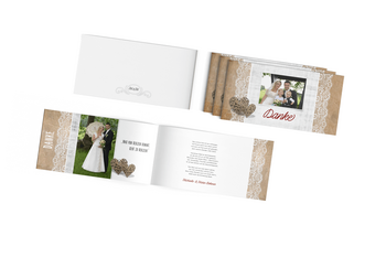 Danksagungskarte Hochzeit