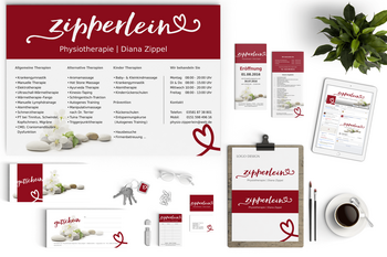 Corporate Design Physiotherapie Zipperlein Görlitz