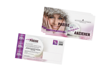 Werbepostkarte Stammkunden-Einladung WSV Schwind's Erben Görlitz 2015