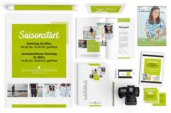 Werbekonzept Saisonstart F/S 2019 Modehaus Schwind's Erben Görlitz