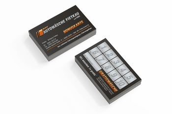 Bonus-Visitenkarte Görlitz Autowäsche Fietkau