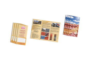 Flyer 6-seitig Niesky Höpner Lacke Dachbeschichtung