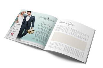 Anzeige Hochzeitsmagazin Modehaus Schwind's Erben Görlitz