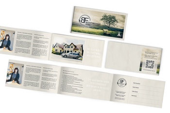 Flyer 6-seitig Bestattungshaus Fieber Görlitz / Markersdorf