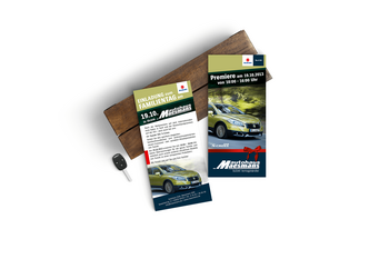 Flyer 2-seitig Görlitz Autohaus Maesmans