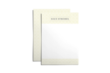 Briefpapier Geschäftsausstattung Görlitz Haus Streibel