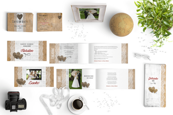 Corporate Design Hochzeitskarten