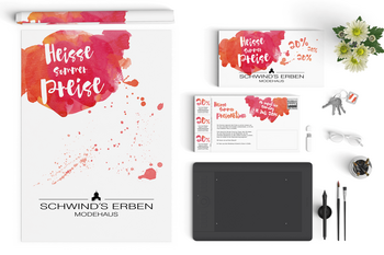 Corporate Design SSV Modehaus Schwind's Erben Görlitz 2015