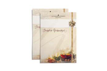 Briefpapier Görlitz Modehaus Schwind's Erben Weihnachten 2017