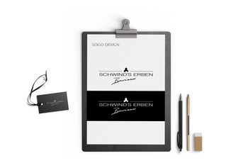 Logoerstellung Görlitz Modehaus Schwind's Erben, Variante Business